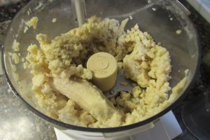 Chopped bananas for gluten free desserts